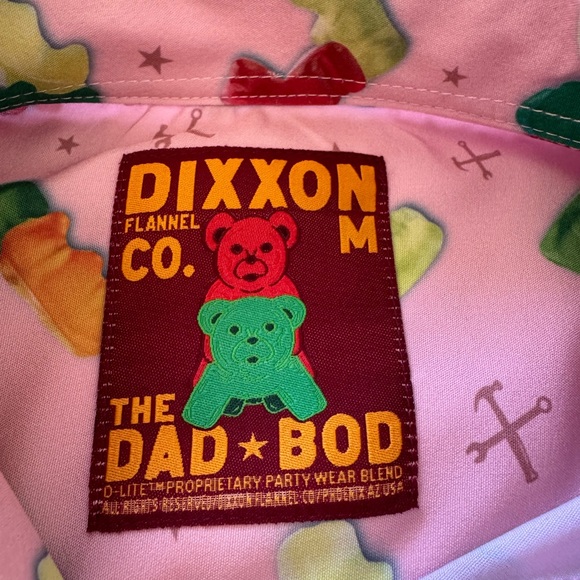 Dixxon Dad Bod Party Shirt Size M - Picture 5 of 11